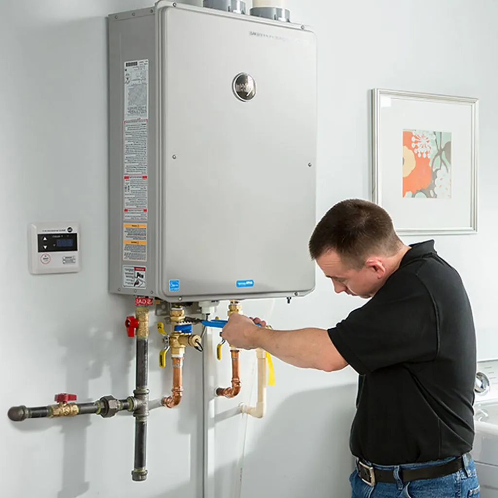 tankless water heater repair in Bremond, TX